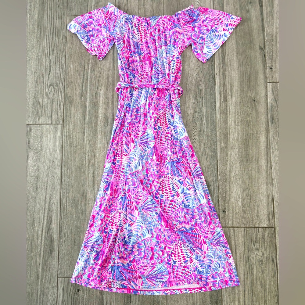 Lilly Pulitzer Moriah Dress, Sea You Soon, Medium, NWT